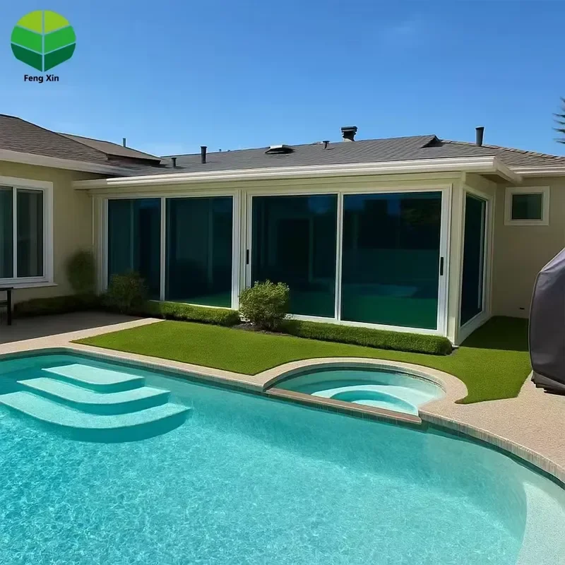 New Arrival Luxury Modern Prefabricated Custom Winter Garden Sunrooms Glass House Aluminium Outdoor Greenhouses for All