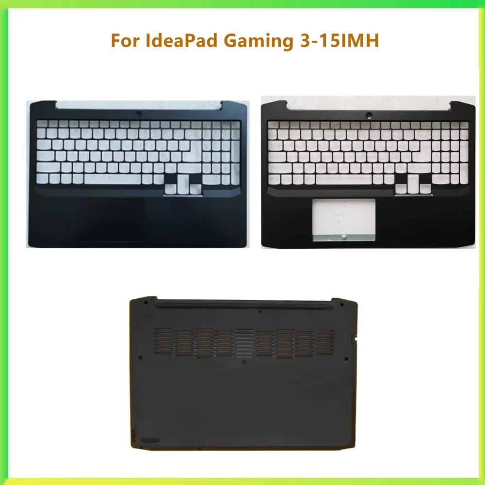 New Laptop Palmrest Upper Housing Cover Top Case Cover For IdeaPad Gaming 3-15IMH Bottom Cover Lower Base carcass