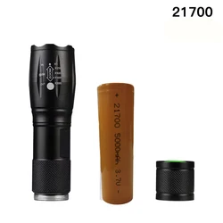 3.7V 21700 Battery  Rechargeable Power Batteries 3C Discharge 21700 HD Cell Lithium Battery Put in Flashlight