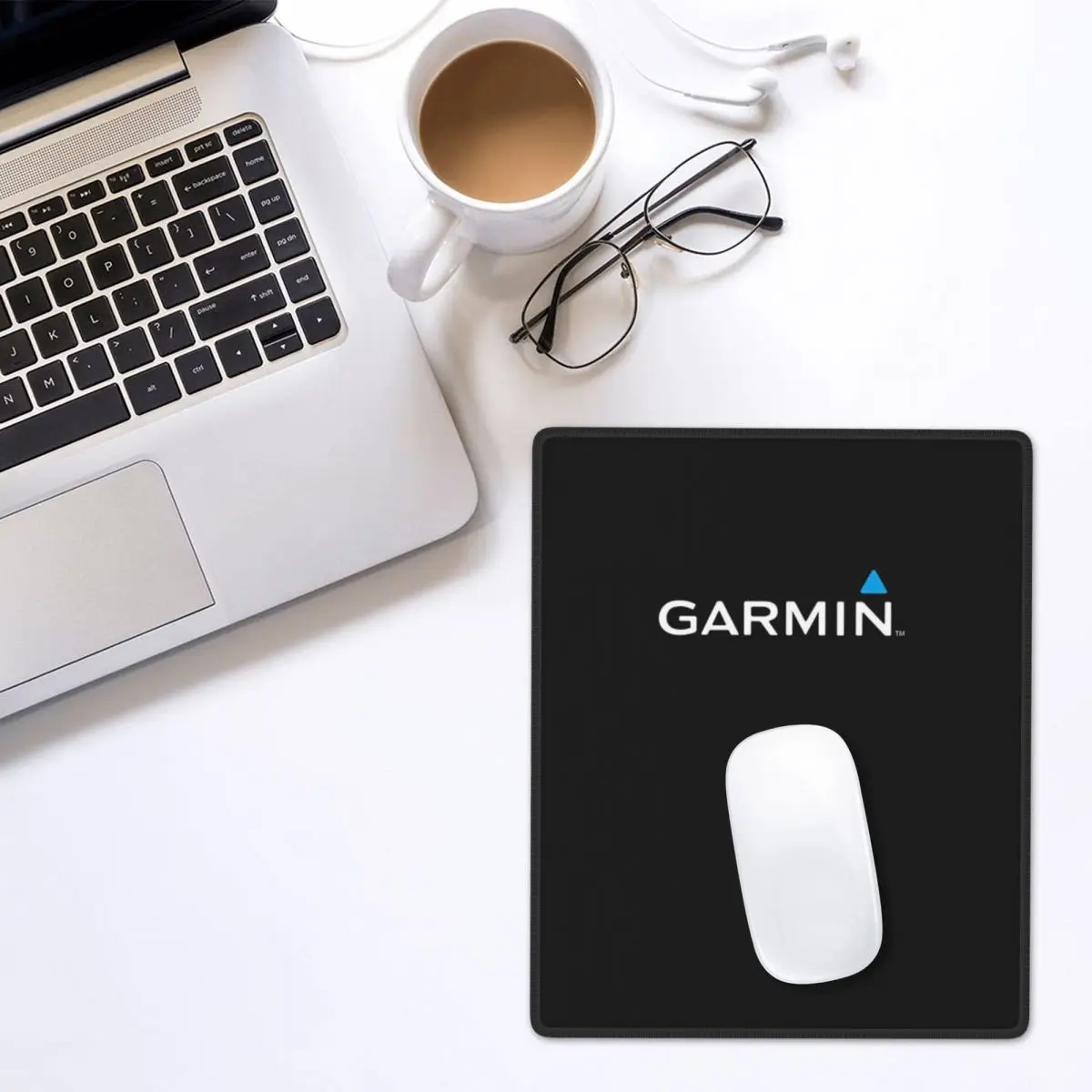 Official Garmin Original Merchandise Classic Mouse Pad Gamer PC Laptop Mats Keyboard  Computer GamingDesk Mat 7x9 in 22x18 cm