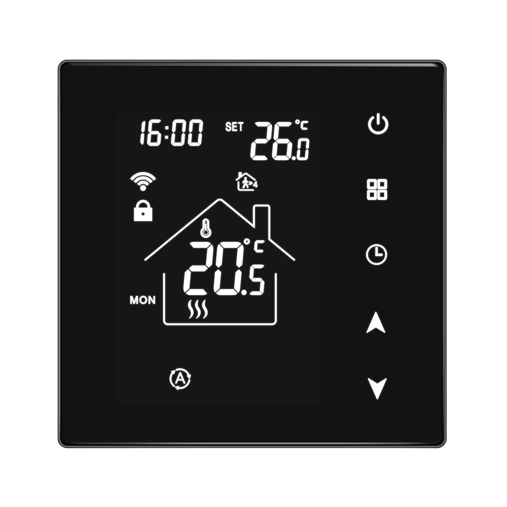 

Electric Heating Thermostat Wifi Temperature Controller Tuya Thermostat for Floor Heat Systems Underfloor Heating Thermostat