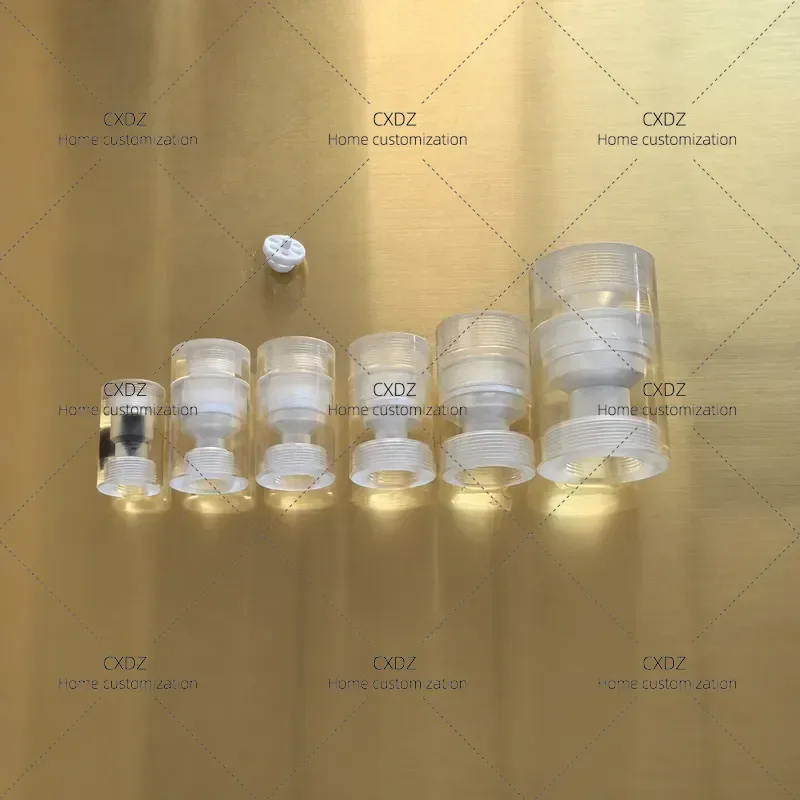 DN15-40 Check Valve Transparent Plexiglass Material Generator Accessories