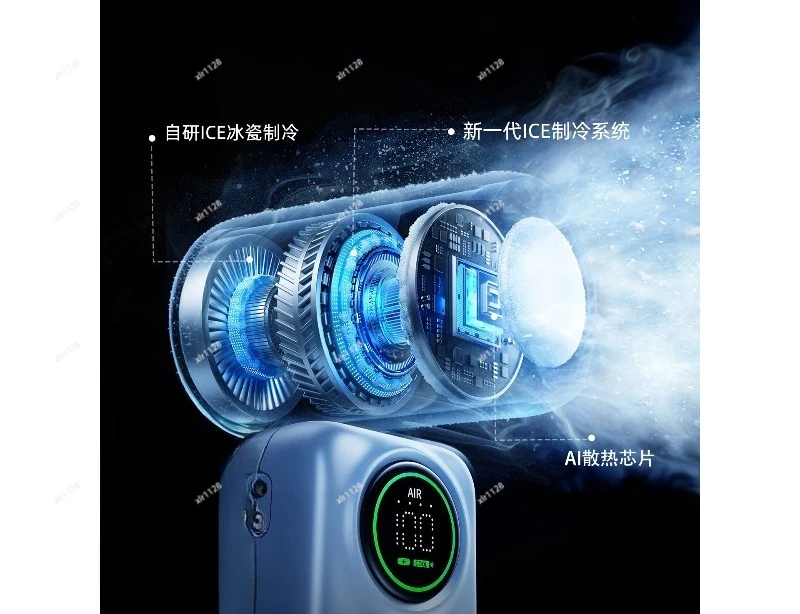 2026 New USB Rechargeable Neck Fan Foldable Silent Mini Cooling Fan Portable Outdoor Long Lasting Air Cooler
