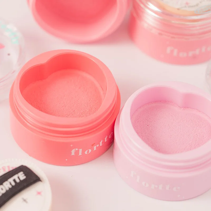 Flortte Multifunctionele Blush Blusher Crème Natuurlijke Wang Gezicht Rouge Verhelderende Huidskleur Waterdichte Vrouwelijke Make-Up Zeldzame Schoonheid