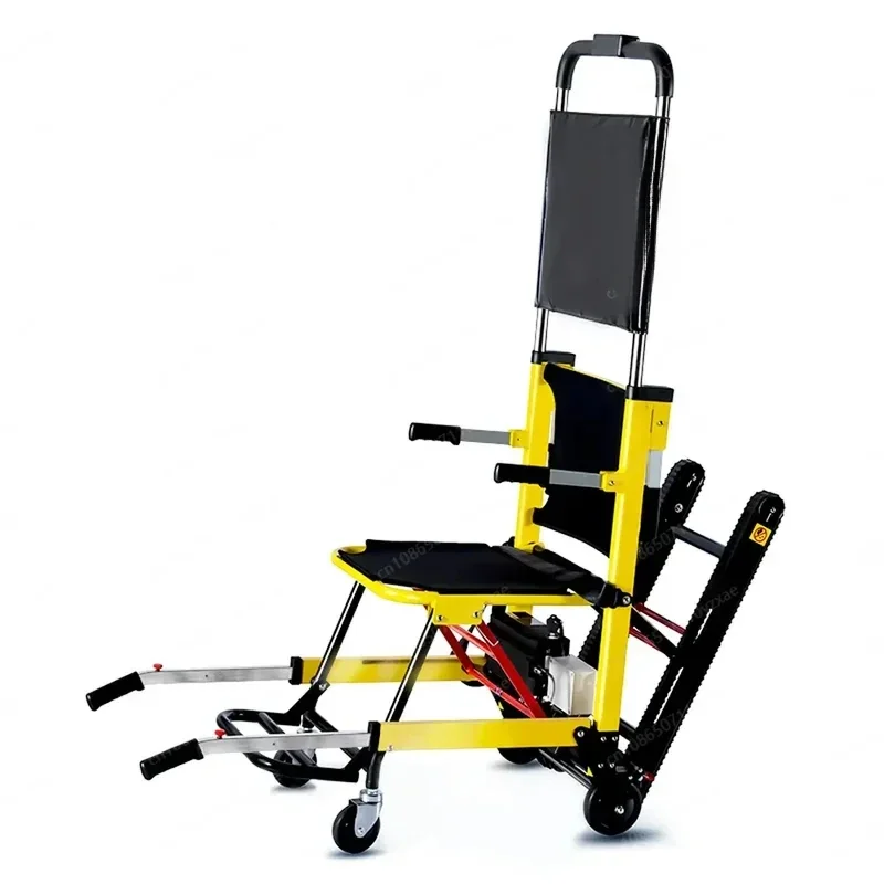 

Chargeable Electric Wheelchair Up And Down The Stairs Portable Folding Climbing Machine Cart