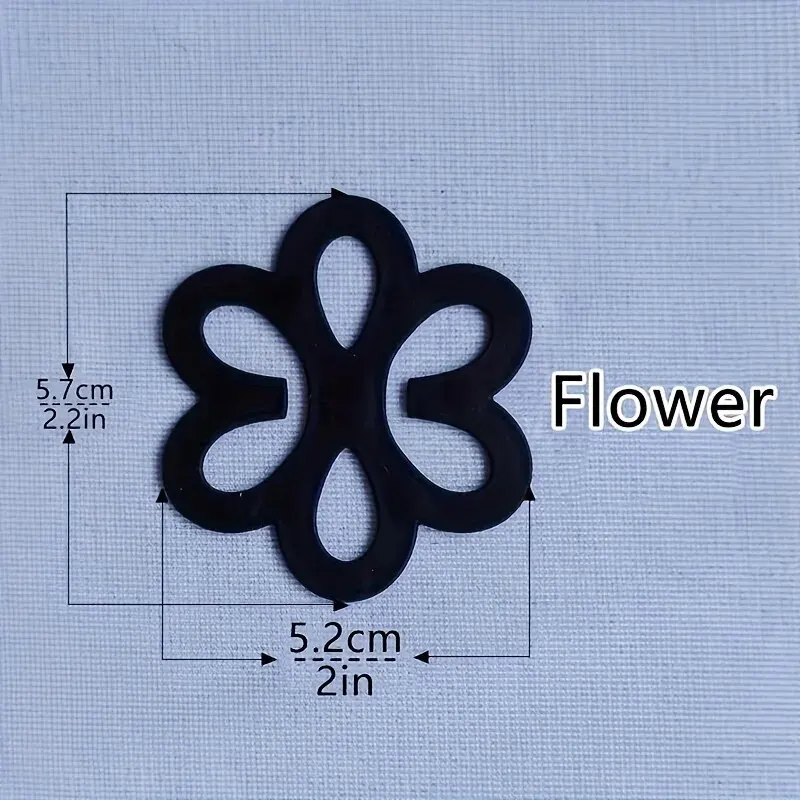 20 CS Flower Shaped Bra Strap Clips, Non-slip Buckles Conceal Bra Straps For Braless Look