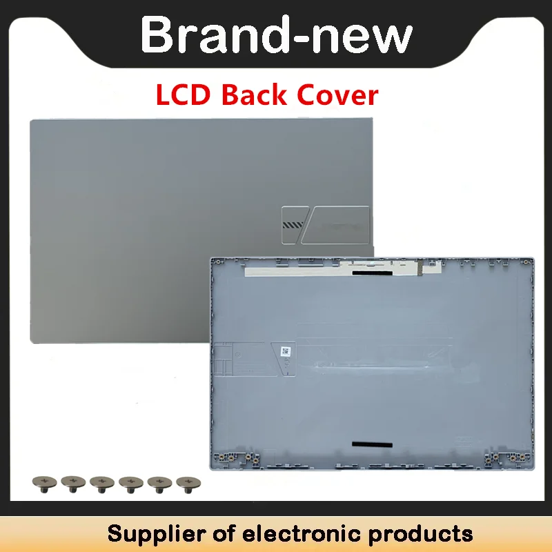 New For ASUS VivoBook X1404 LCD Back Cover /Front Bezel/Upper Case Palmrest /Bottom Base Case  laptop