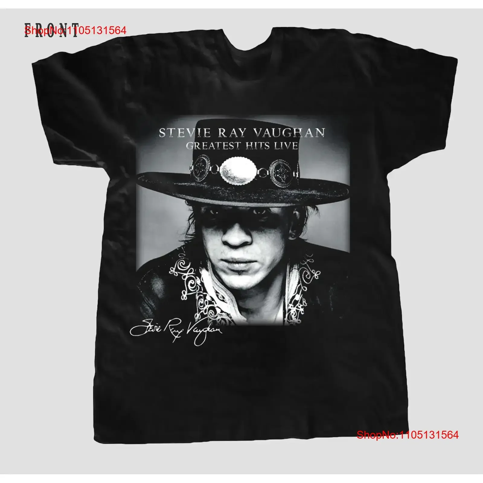 Stevie Ray Vaughan For Fan Basic Black S 2345XL T Shirt vintage Washed Breathable fashion Stylish Unisex Top For Everyday Wear