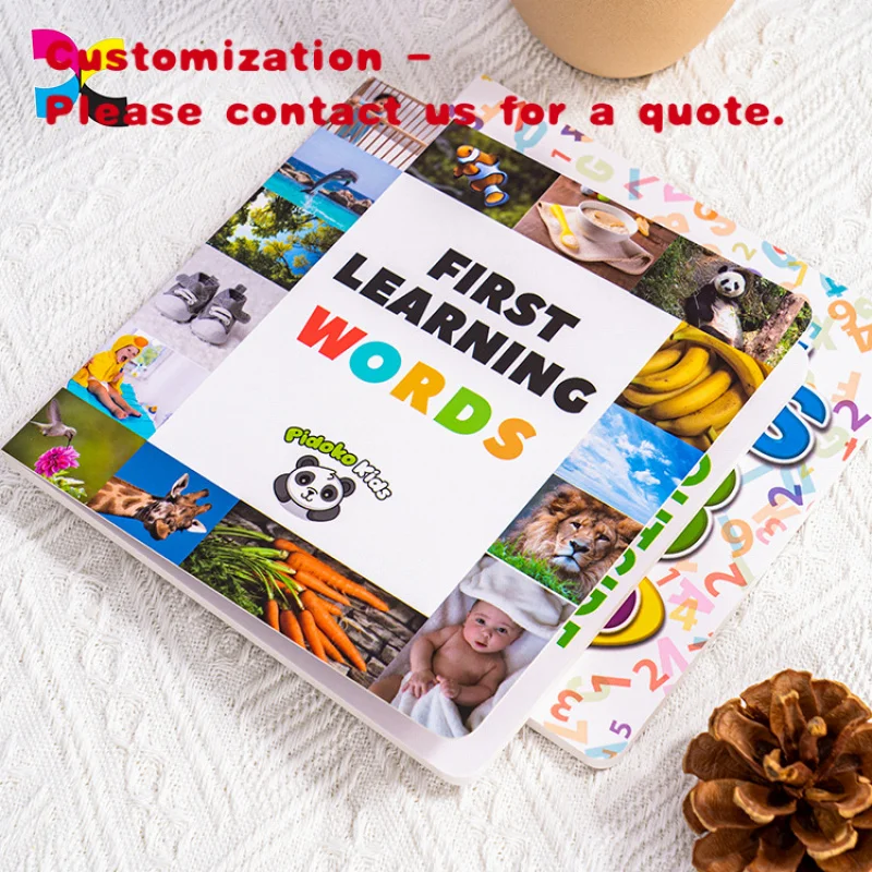 custom.Factory Production Cardboard Book Printing High Quality Children Books
