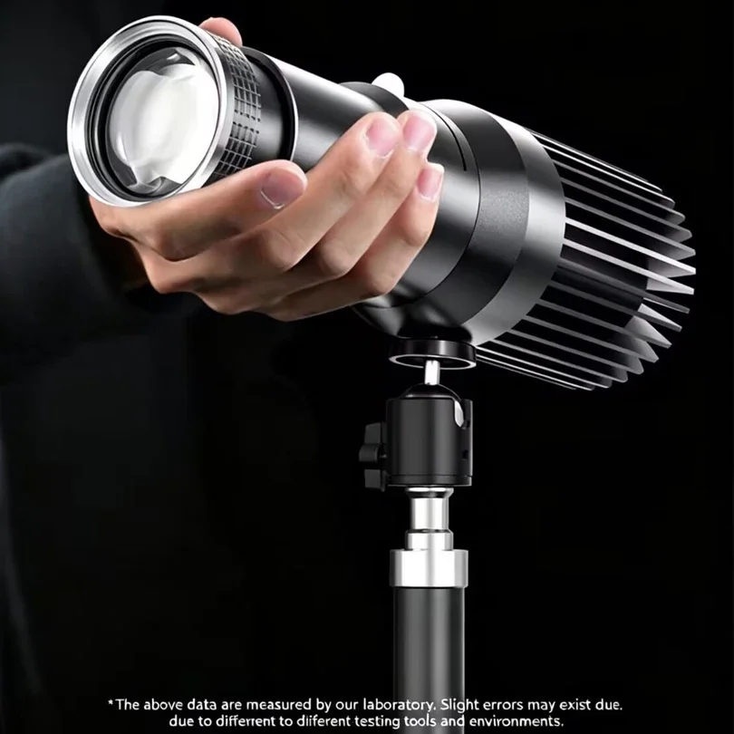 20W Adjustable Focus COB Projection Light Creative Shadow Creator Lamp for Wedding Portrait Still Life Video Photography