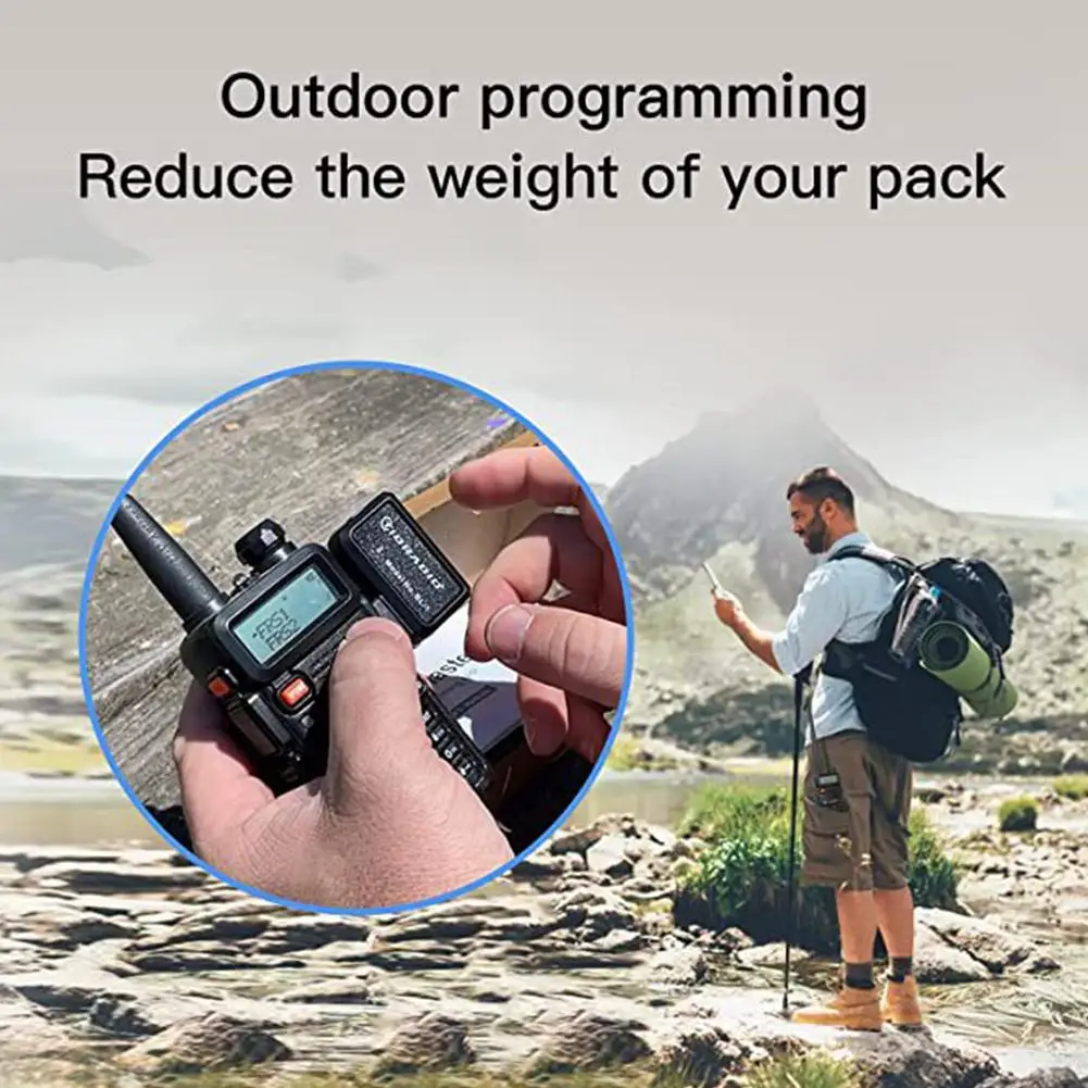 Walkie Talkie Wireless Programmer Phone APP Programming for Baofeng UV 5R BF-888S Multiple Model No Driver Issue Cable Ham Radio