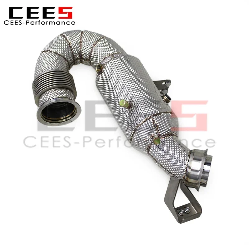 

CEES SS304 Stainless Catted Downpipe for Mercedes - Benz AMG GT53/GLE53/E53 3.0T 2020 - 2024 Exhaust System