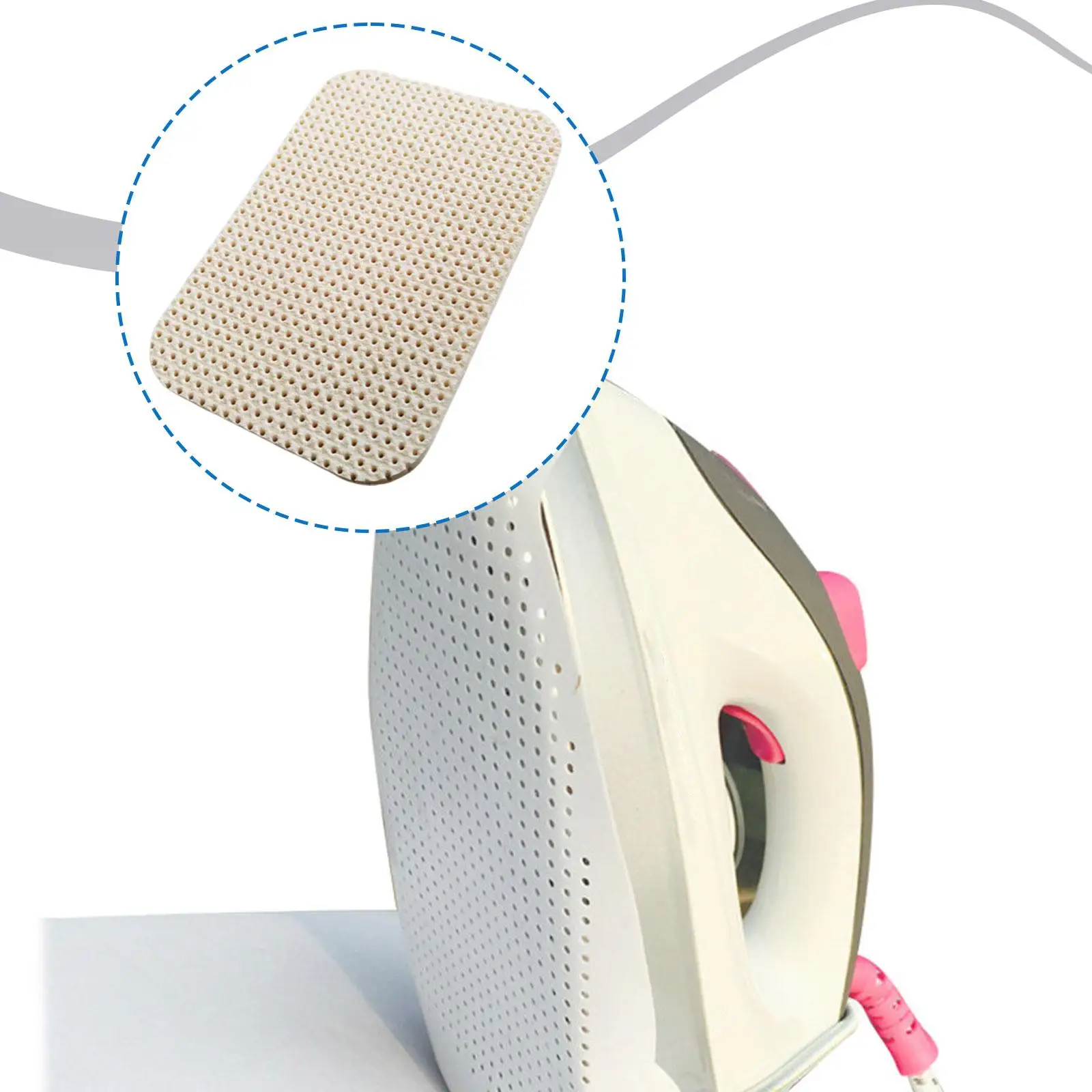 

Portable Silicone Iron Rest Pad High Temperature Ironing Mat Non Slip Base for Travel Steam Iron