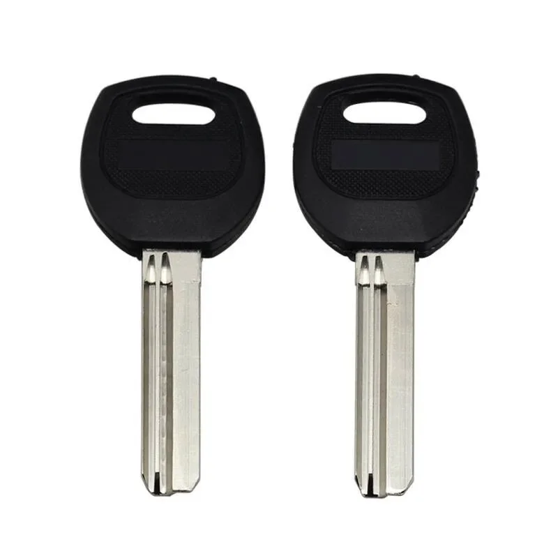 5PC old anti-theft door lock key blank made of copper material anti-theft door key blank (left slot/right slot) image 4