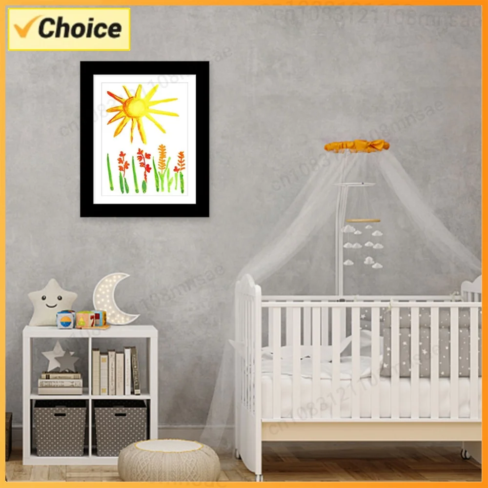 Kids Picture Frame Easy Change Picture Frame Wall Display Frame for Kids Drawings Artworks Art Projects