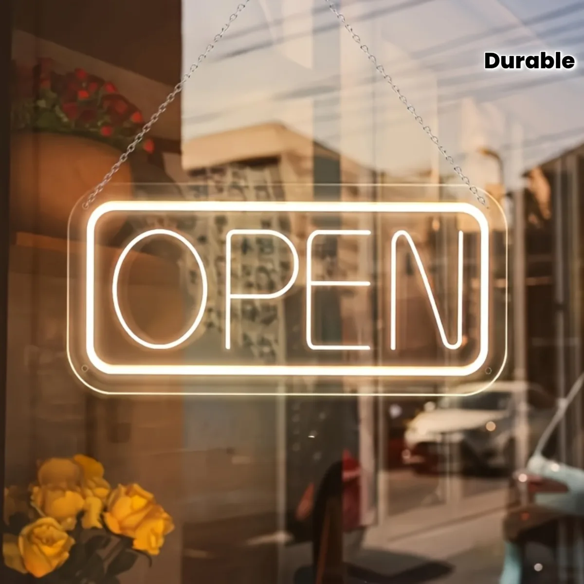 1pc Bright Neon Open Sign - USB Powered, Ideal for Businesses&Home Use/Shop Decor/Modern Lighting, Store Owners/Small Businesses