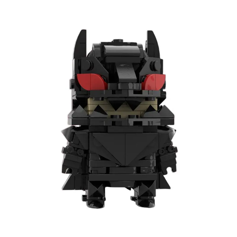 Figurine d'action d'anime classique, armure noire, blocs de construction, personnage de jeu MOC, épée, guerrier du vent, modèle DIY, jouet pour enfants, cadeau