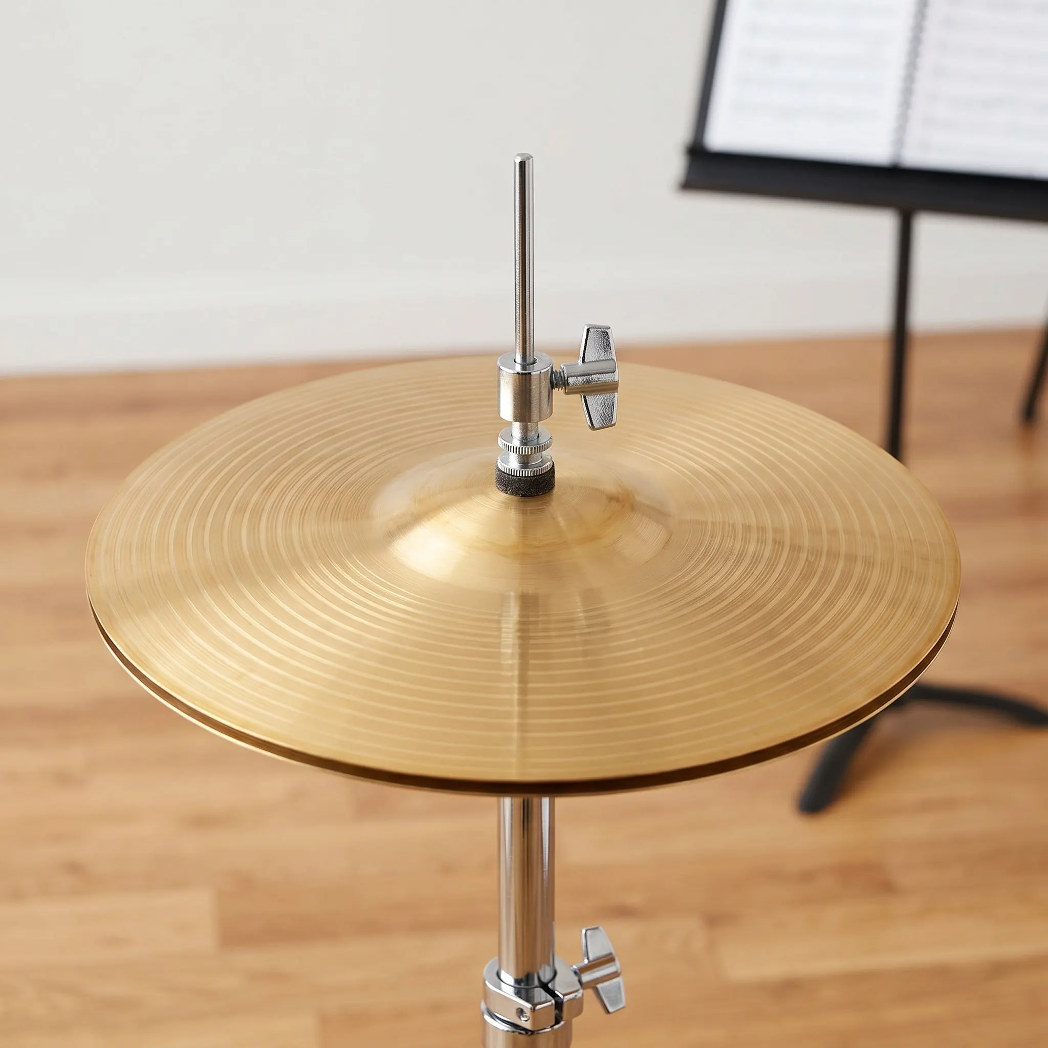 Drum Cymbal Brass Traditional Finish High Hardness Resistant Deformation Professional Versatile Percussion Musical Instrument