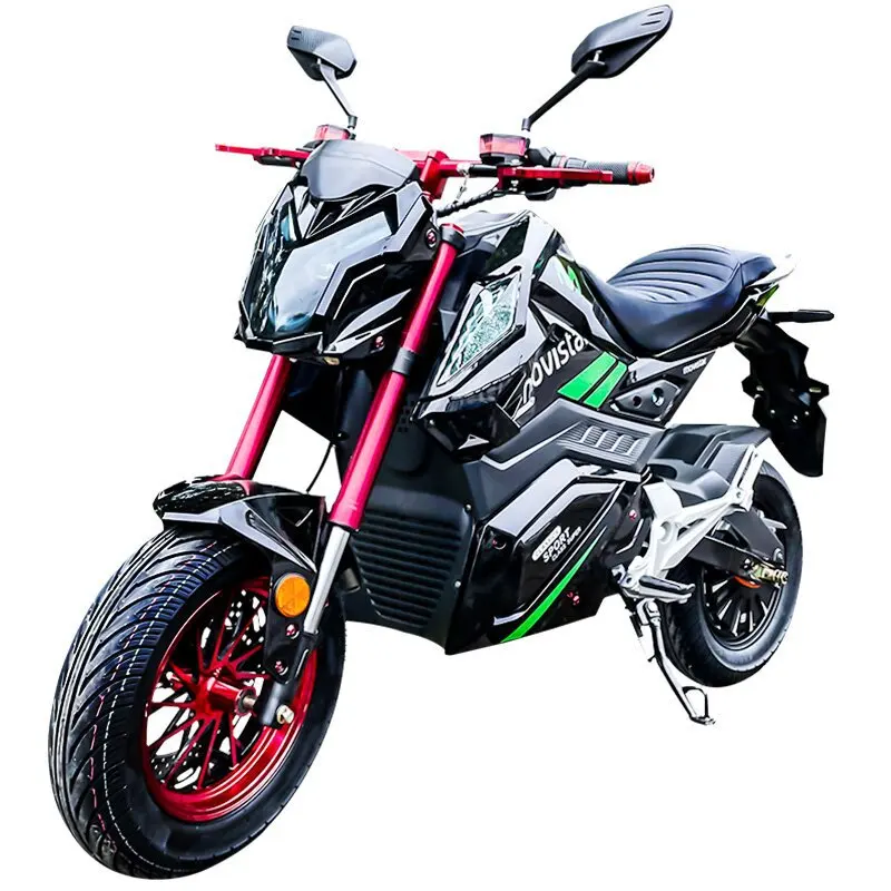 

Racing Style Electric Motorcycle 72V Strong Power Rugged and Durable with Fashion Personality