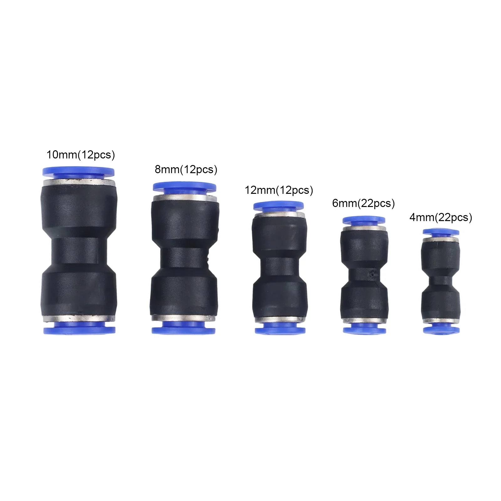 For Air Or Fluid Transport Push Connectors PU Plastic Connectors 16 Different Fittings Guaranteed Pressure 1.5MPa