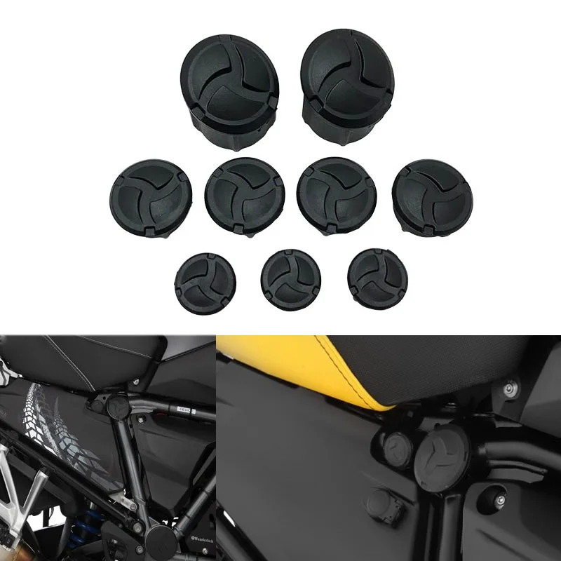 

9PCS Frame Hole Caps Cover Plug For BMW R1250GS R 1250 GS LC Adventure ADV R1250 GS R1250GSA 2014-2018 2019 2020 2021 2022 2023