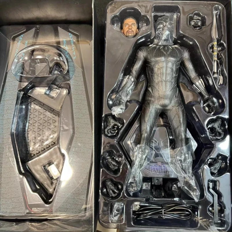 New Marvel Action Original Mms470 1/6 Black Panther 2.0 Figure Model Xmas Toy Gift Garage Kit Collection Hobbies Children Toys