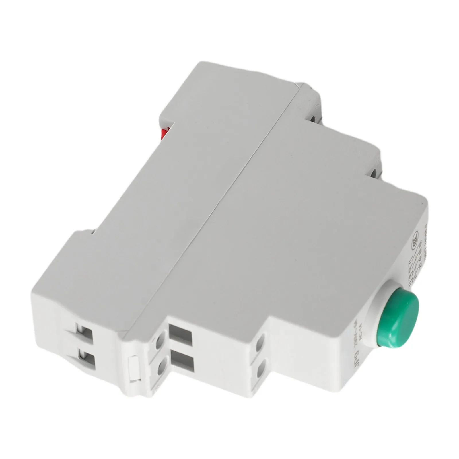 DIN Rail Mounted Power Control Button Featuring Easy Installation and Reliable Functionality at an Operating Voltage of 24V ACDC