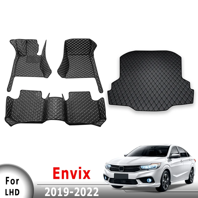 

Автомобильные коврики, коврики в багажник для Honda Envix 2019 2020 2021 2022, аксессуары для салона автомобиля, подставка для ног, водонепроницаемая педаль