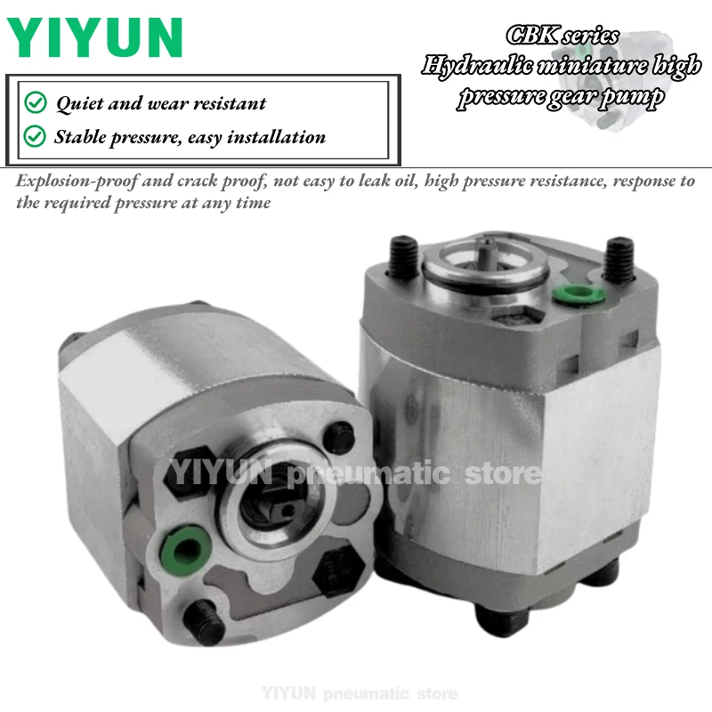 CBK-F0.6,F0.8,F1.1,1.5,F1.6,F2.1,F2.5,F2.7,F3.2F4.2,F5,F6,F6.8,F7.8,Hydraulic miniature high pressure gear pump,CBK series