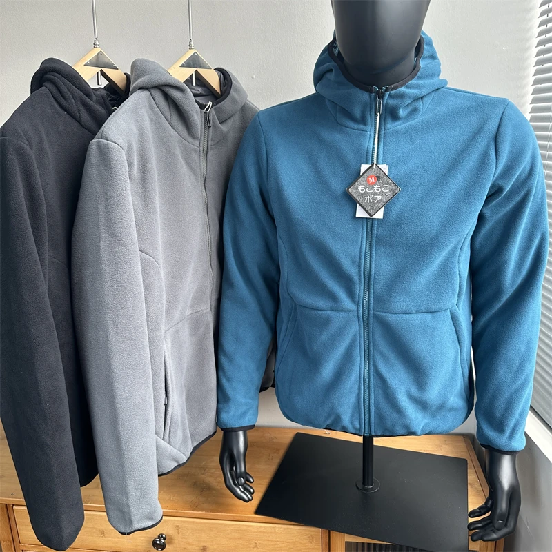 

Men's Lightweight Warm Hoodie Jaet Outdoor Casual Comfortable Anti-Ball Easy to Wear Autumn Winter Pure Color Sweatirt