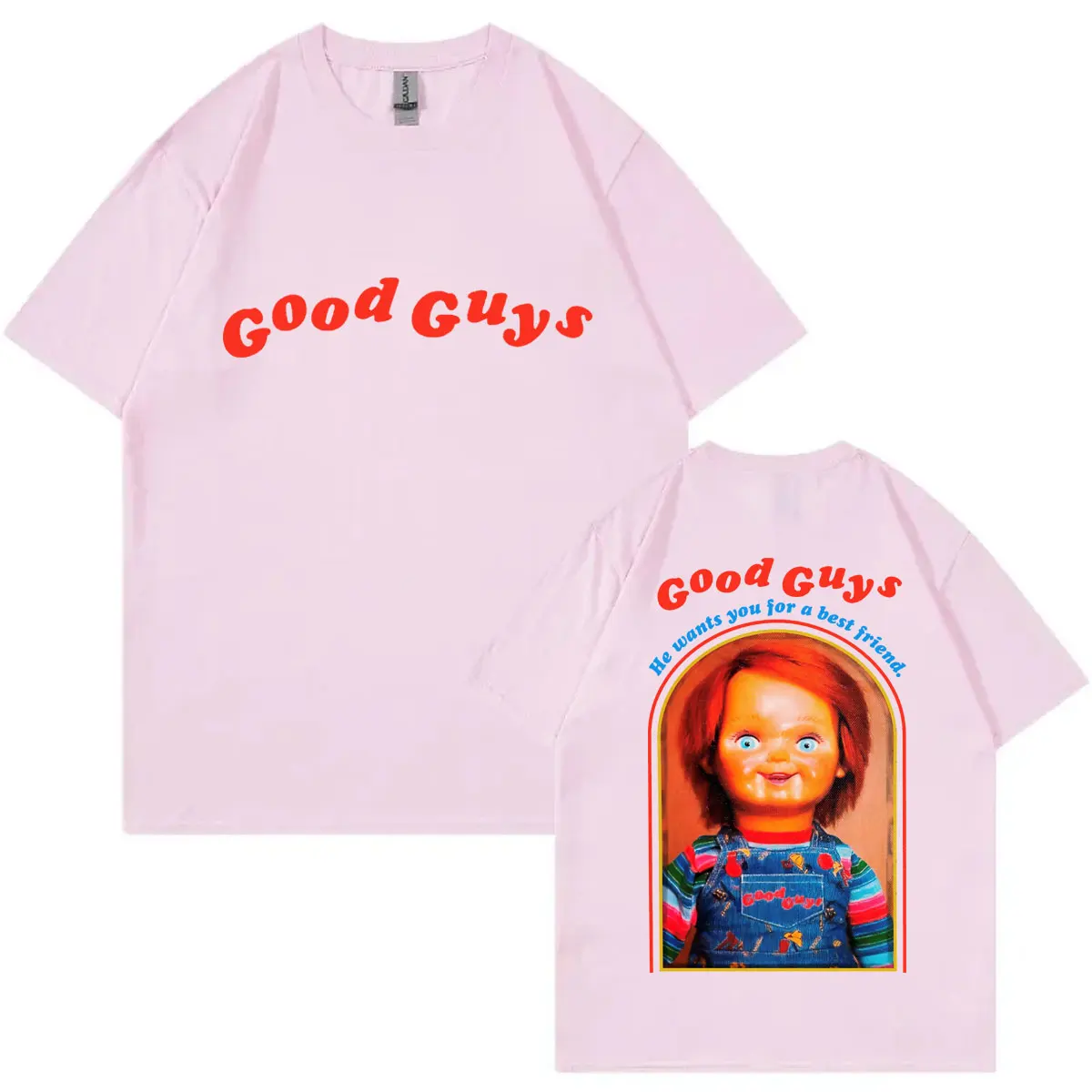 American Film Child\'s Play Chucky Graphic T Shirts Men Women Gothic Fashion Y2k T-shirt Summer High Quality Pure Cotton T-shirts