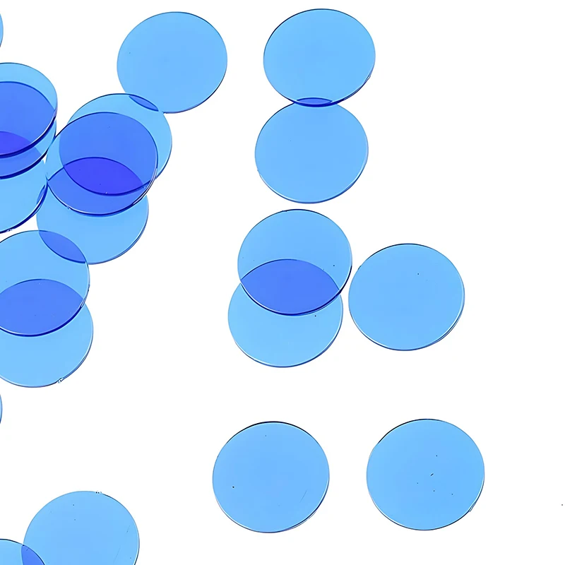 100/200PCS 19mm Round Count Chip Multicolor Poker Chips for Bingo Board Game Card Game Markers Counting Teaching Chips Props ZYF