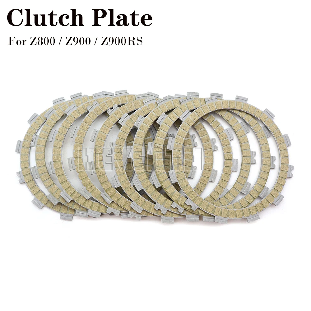 Motorcycle Clutch Friction Plates Kit For Kawasaki Z800 2016 Z900 ABS 2021 Z900RS 2018 ZR900 Clutch Plate Engine Section Part