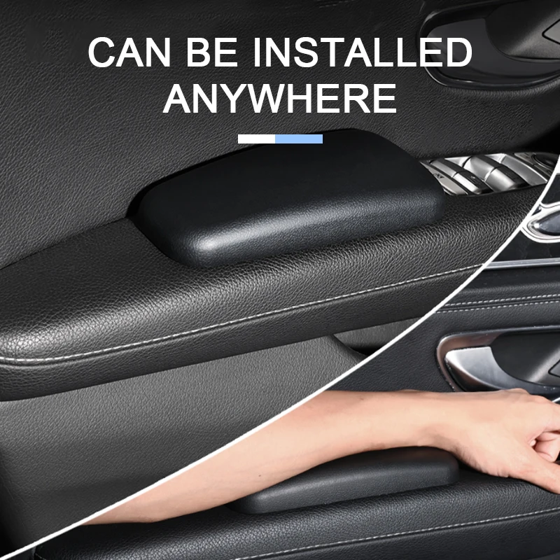 

NEW Car Leather Knee Pad Car Interior Pillow Comfortable Leg Knee Cushion Memory Foam Universal Thigh Support