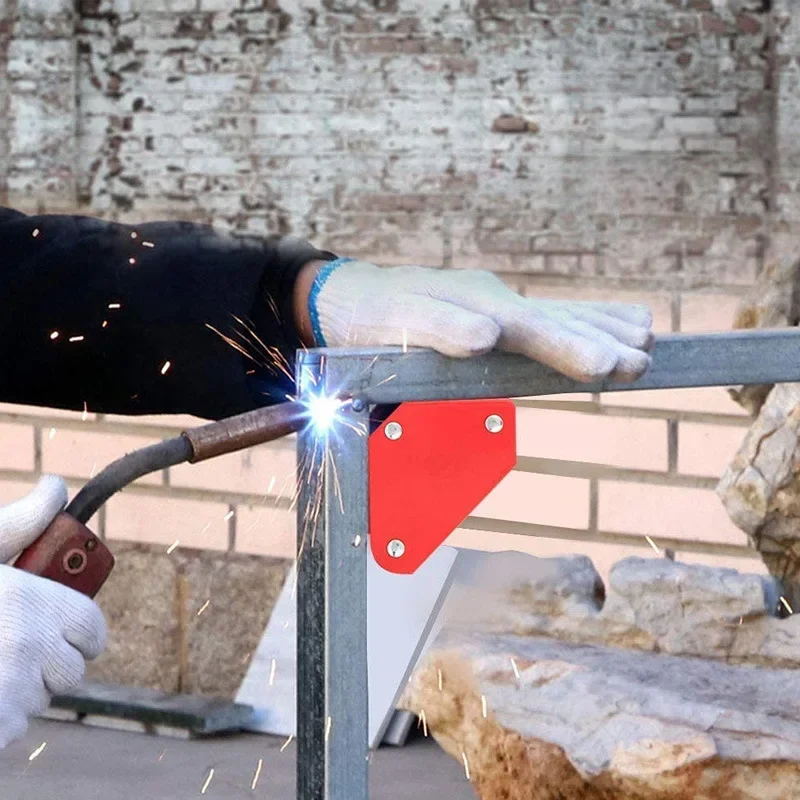 6pcs/set Welding Magnet Fixer Multi-angle Magnetic Welding Positioner Power Soldering Locator Tools Welding Accessories