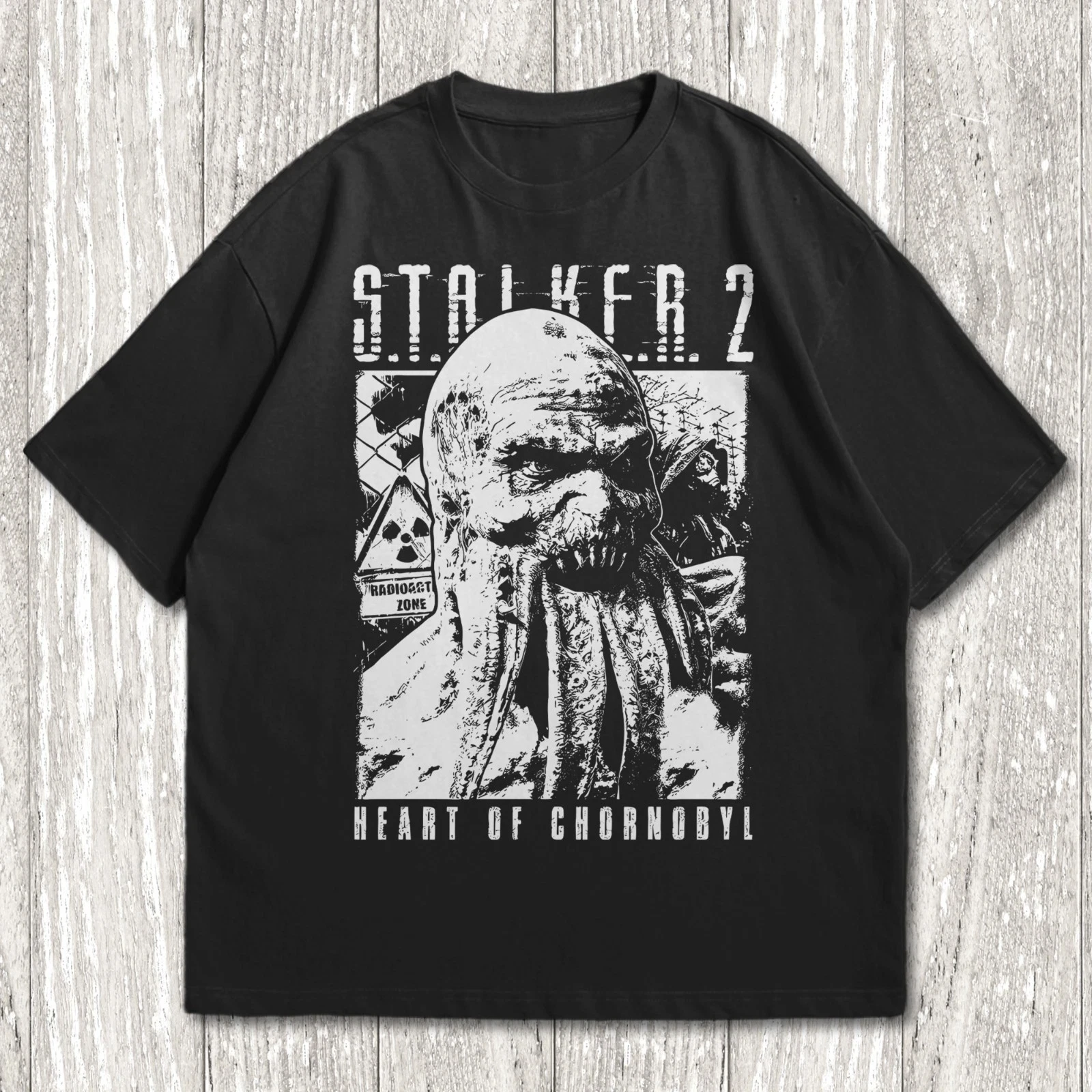 Stalker 2 Shirt, Chornobyl T-Shirt, Stalker Game T-Shirt, Four season popular unisex cotton T-shirt
