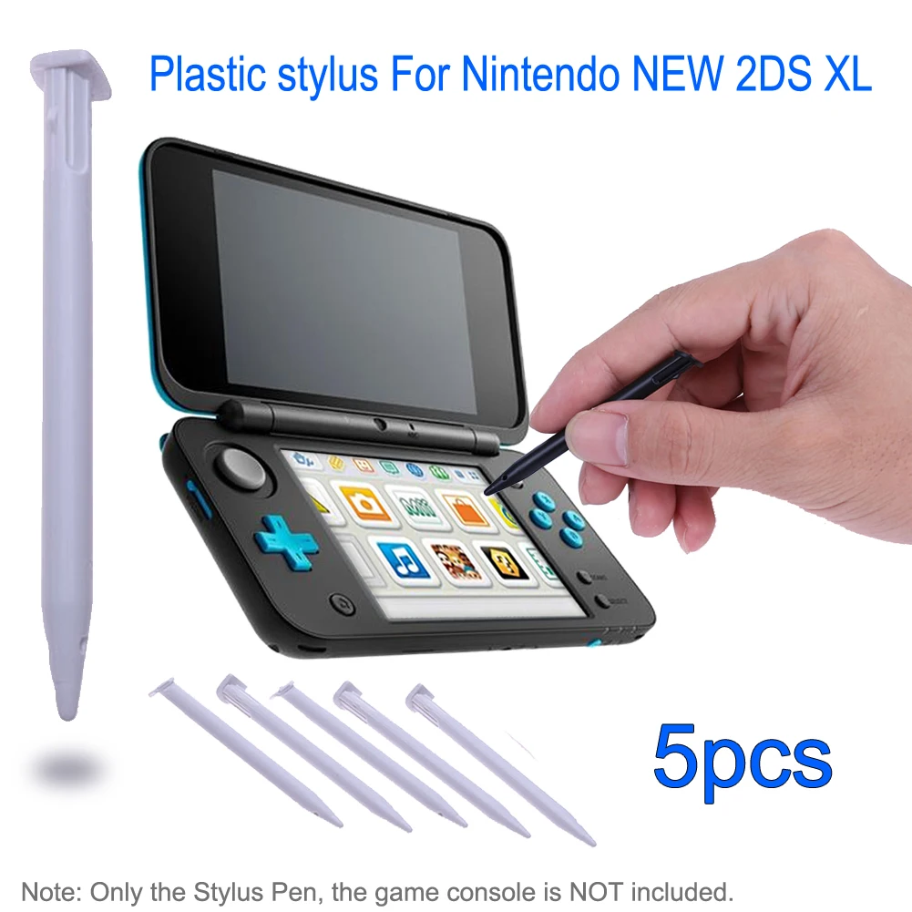 5 Pcs Plastic Stylus Touch Pen Touch Screen Pen Touch Screen Stylus Pen for Nintendo New 2DS LL for NEW 2DS LL Game Console