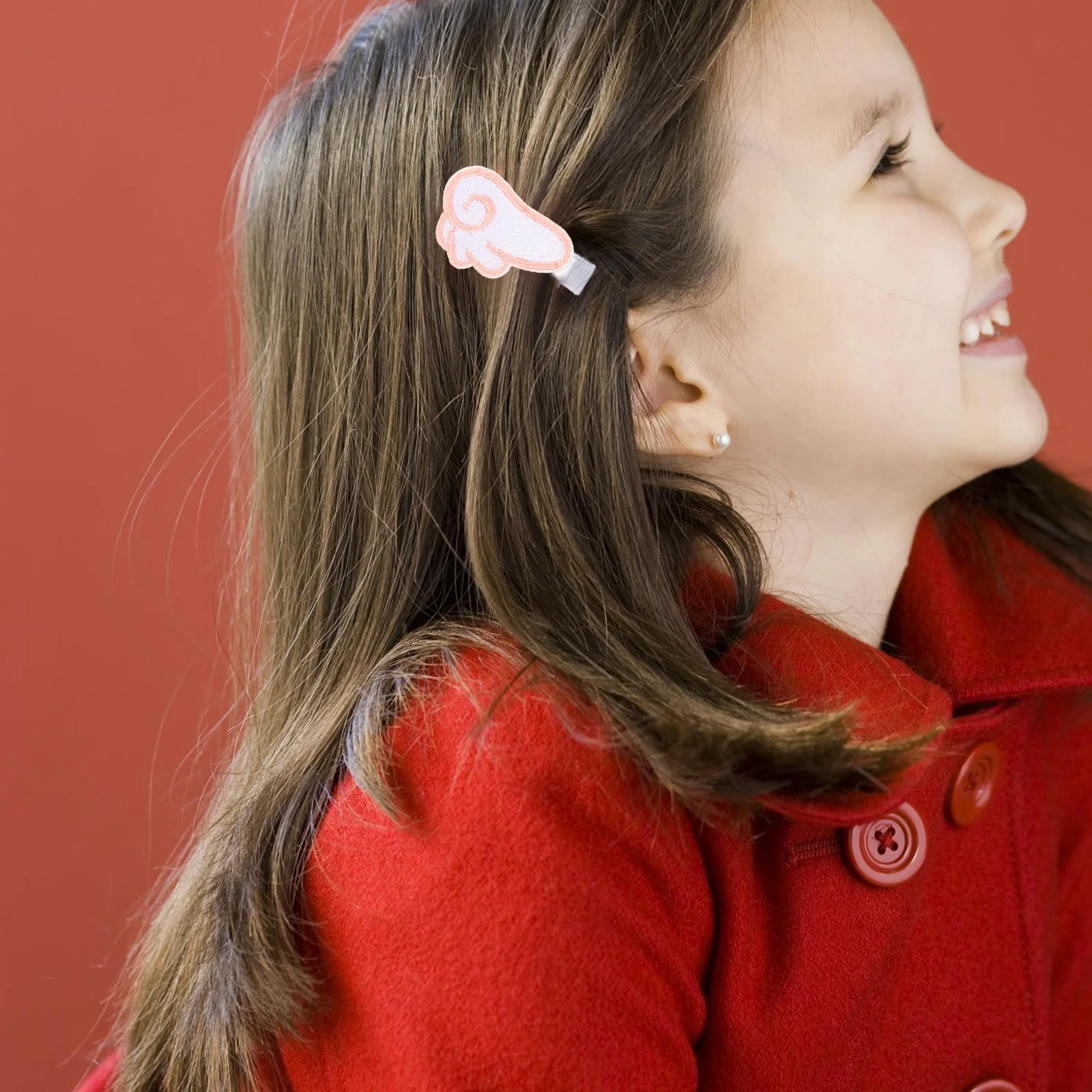 

6Pairs DIY Embroidery Patches Angel Wing Shape Self-Adhesive Clothing Appliques Kids Shoe Decoration Fabric Stickers Durable