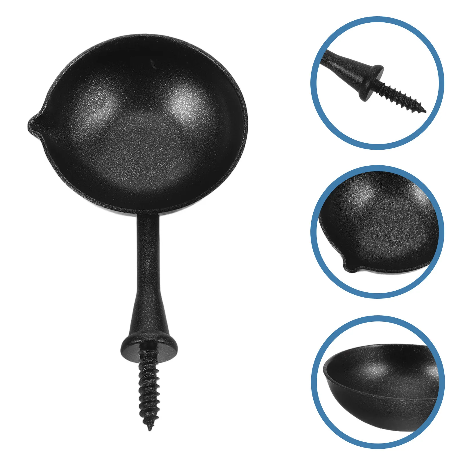 

6Pcs Wax Seal Spoon Iron Retro Scoop for Wax Seal Melting Envelope Waxing Tool Easy Clean for Craft Decoration