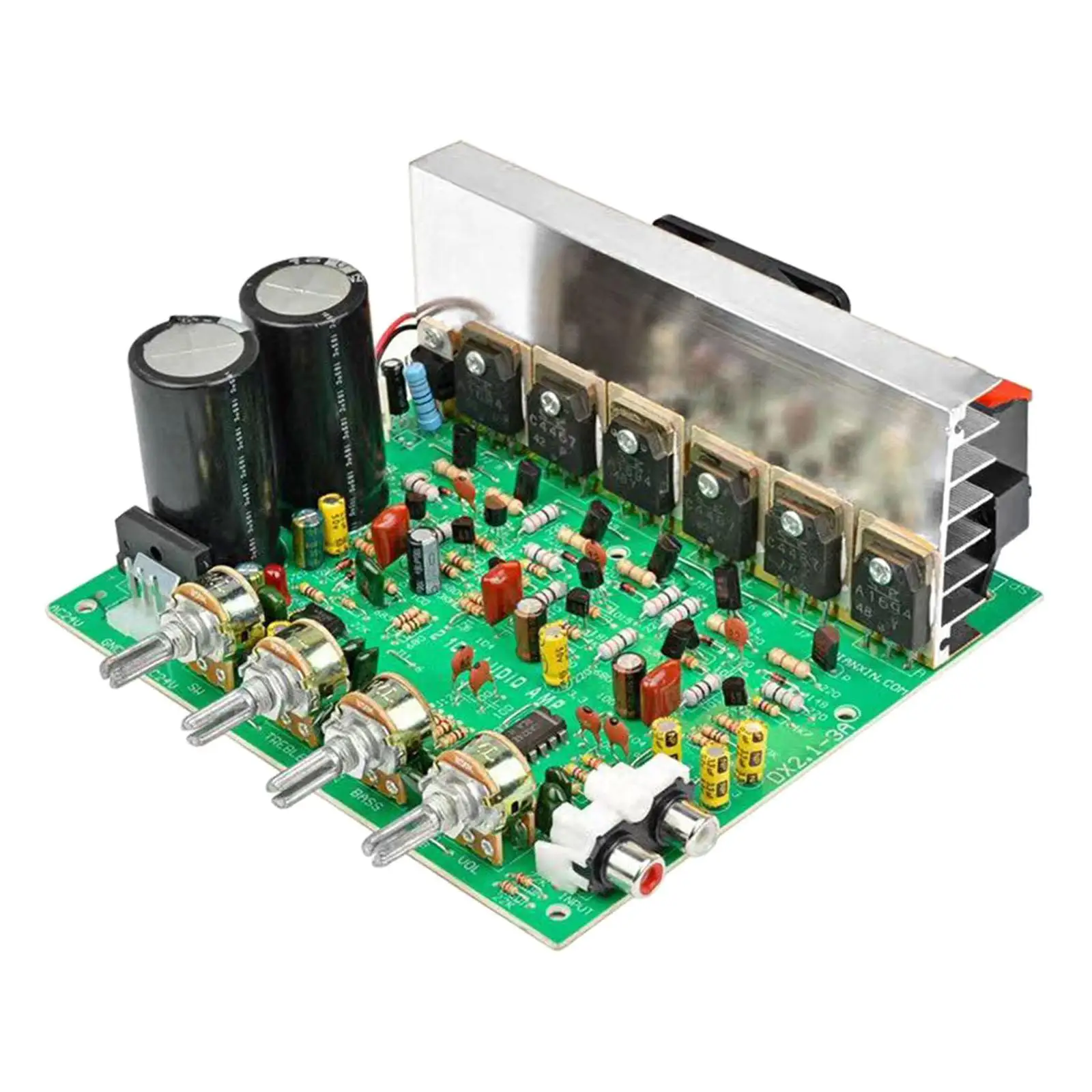 Stereo Board Hifi Multi Channel DIY Power Amplifier Subwoofer Output for Home Entertainment Setup