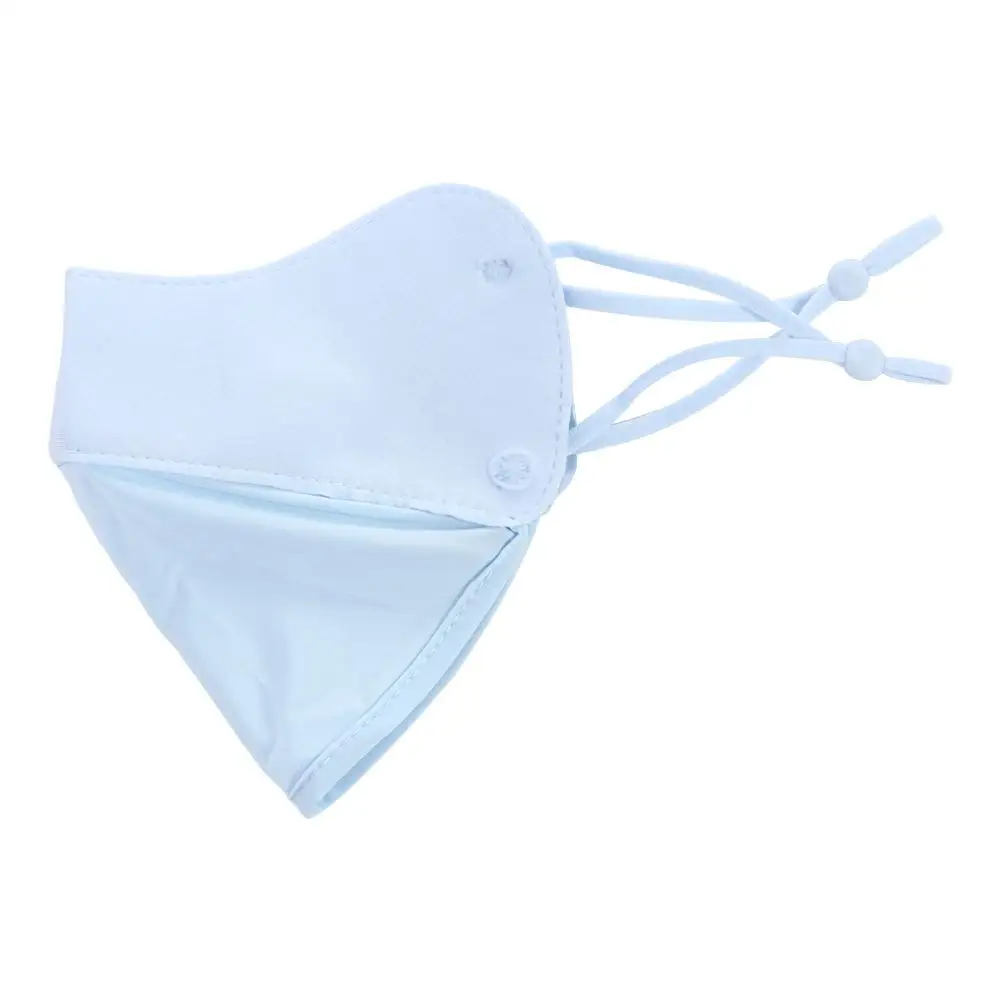

Fashion Eye Protection UV Protection For Women Hiking Outdoor For Girl Face Cover Ice Silk Mask Face Scarf Sunscreen Mask
