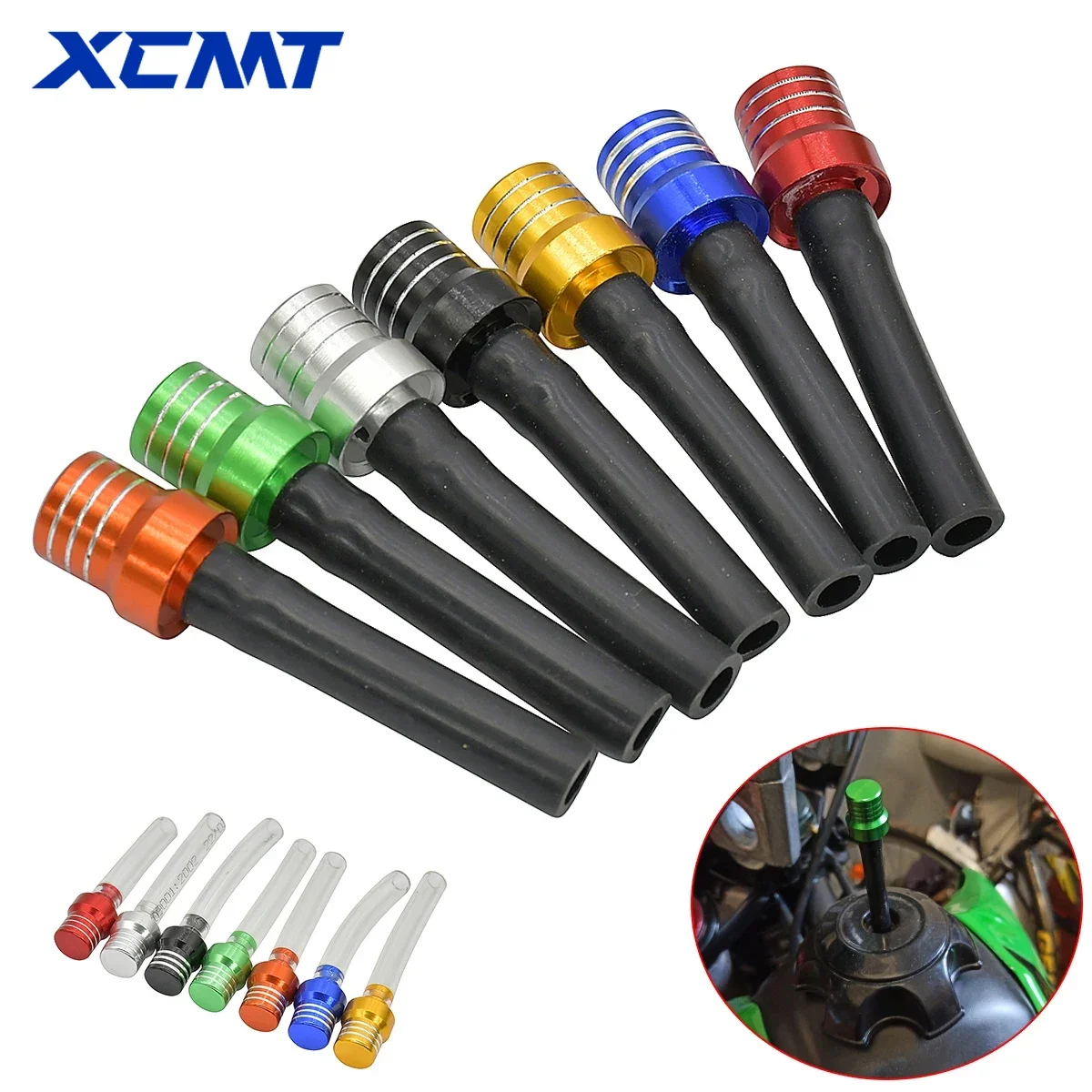 Tapa de Combustible de Aluminio CNC con Válvula Unidireccional para KTM, Honda, Yamaha, Kawasaki, Suzuki, Motocicletas Todoterreno, Accesorios para Motocicletas