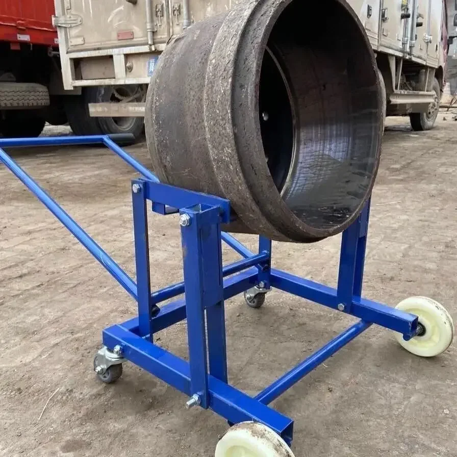 Durable  Brake Pot Wheel Hub Lifter Puller Trailer Mobile Cart Tire Mobile Labor-saving Tool Tire Unloader