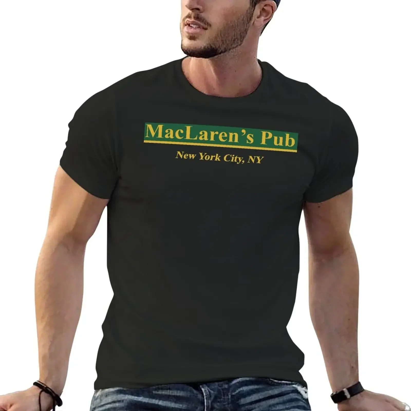 MacLarens Pub T-Shirt customizeds tees summer tops t shirts for men