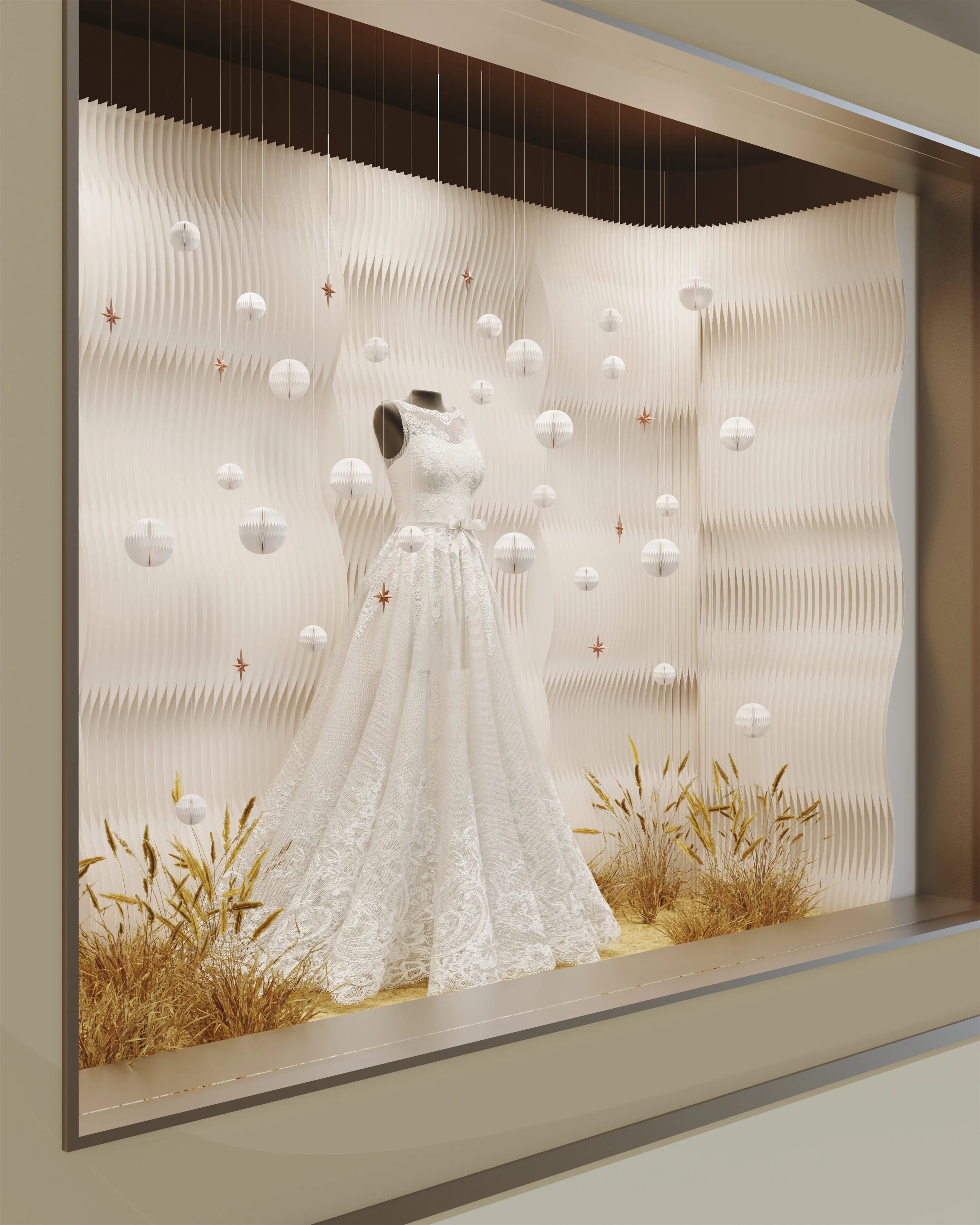 Ihpaper Paper Partition Wall Foldable Wall Partition Stretchable Room Divider Office Screens Showroom Divider Back Wall Decor