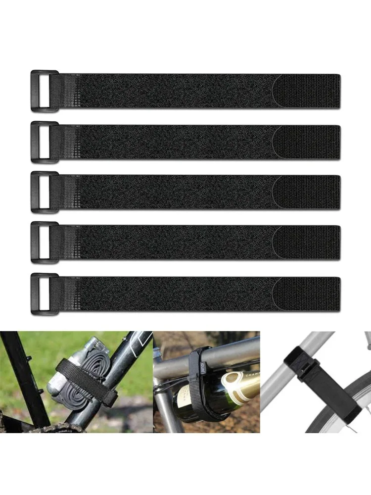 AliExpress 5PC 2.5*30cm Reusable Bike Wheel Strap Nylon Hook & Loop cable Ties Durable Multil Purpose Self-adhesive Fastening Cable Straps