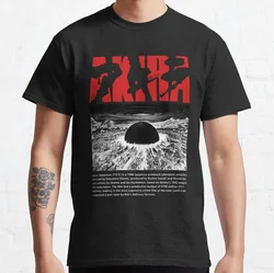 Akira T-Shirt Men Women 100% Cotton Plus Size O-Neck Streetwear Fashion Oversized Casual Cool Printed Japanese Anime Unisex Tees