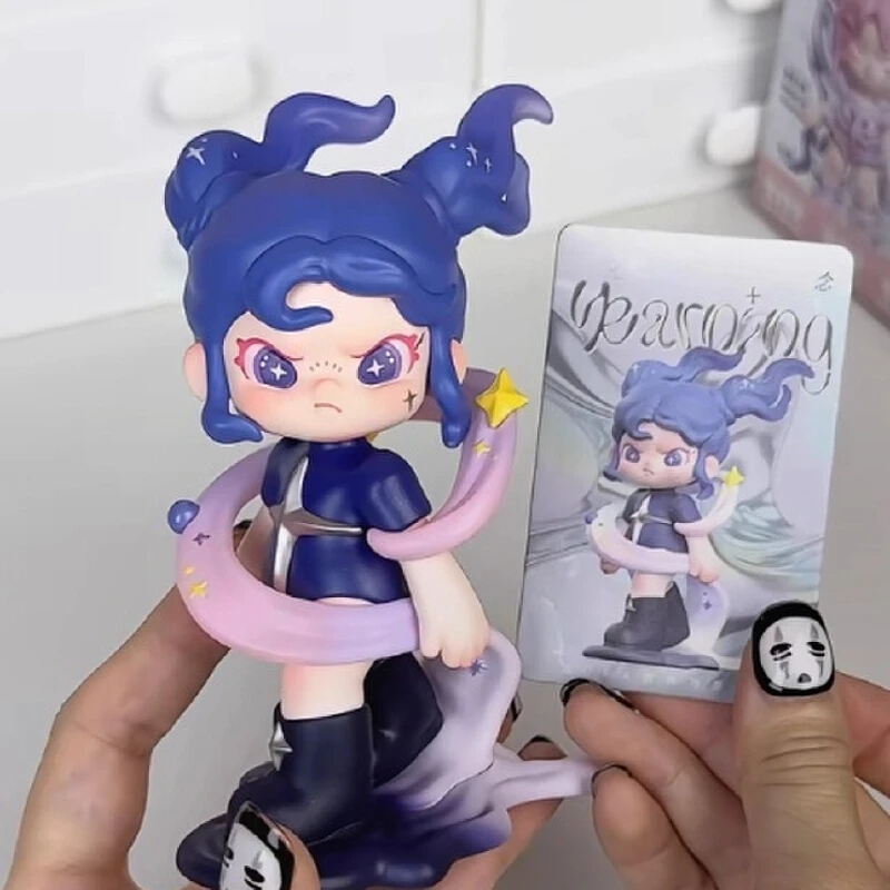 Dora Material Vistas Series Blind Box Mystery Box Toys Pvc Cute Action Anime Figure Kawaii Desktop Collect Model Birthday Gifts