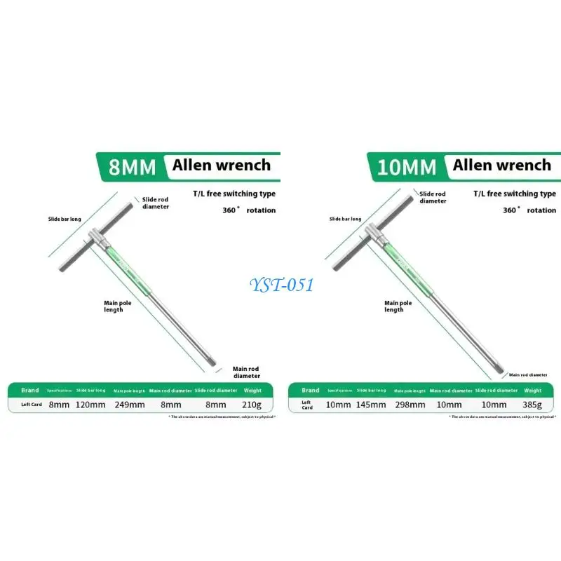 

E15A Accuracy Wrench Set 2mm 10mm Steel Construction Nonslip Design