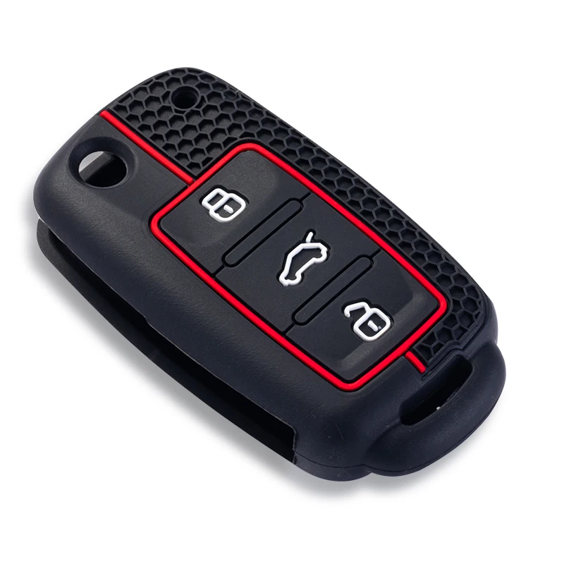 حار سيارة مفتاح بعيد غطاء ل Volkswagen VW بولو جولف باسات تيجوان بيتل العلبة T5 Up Eos سكودا اوكتافيا سيات ليون ألتيا